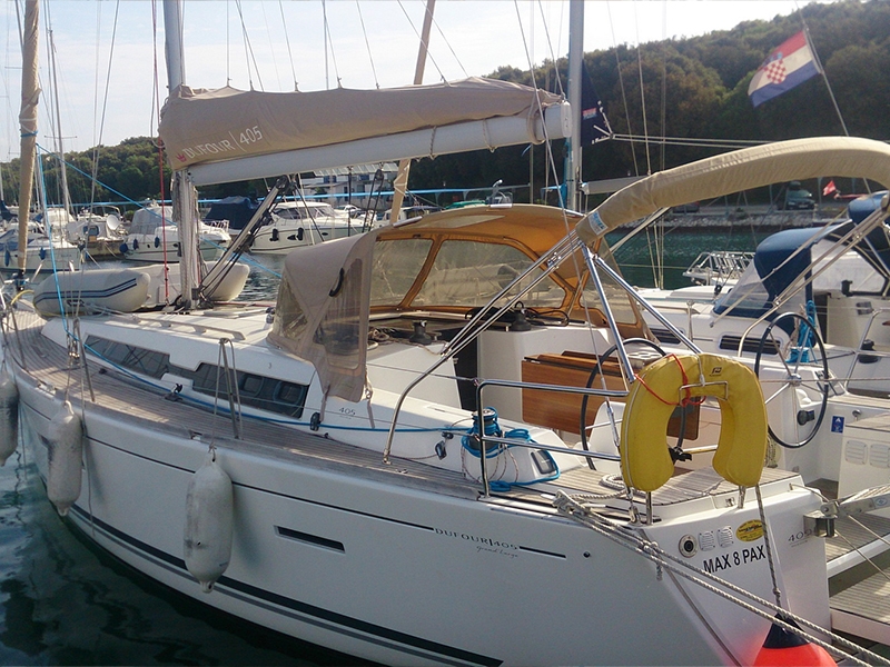 charteryacht dufour 405 pangaea in kroatien von trend travel yachting